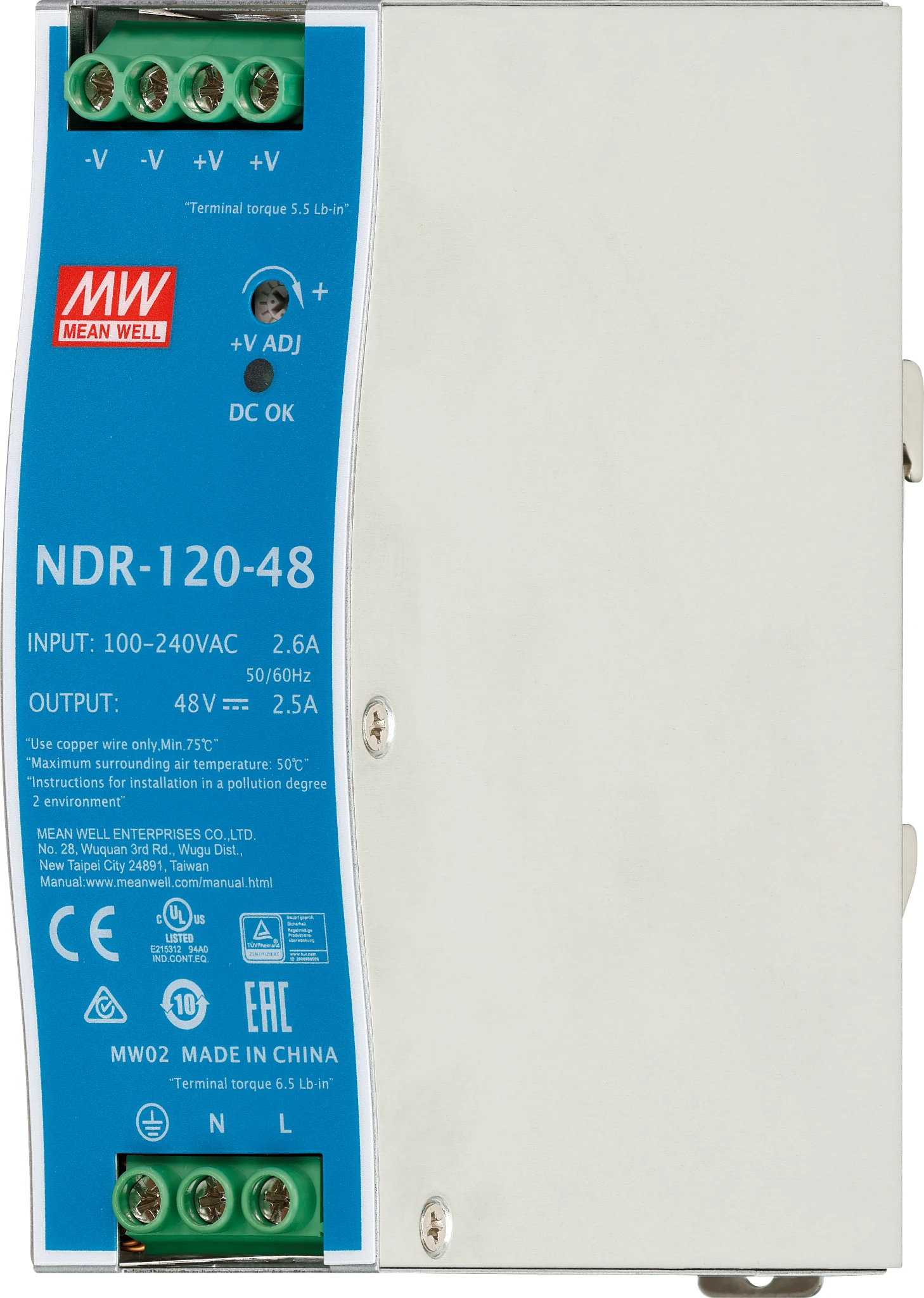 DLE-PS-NDR-120-48-2.5