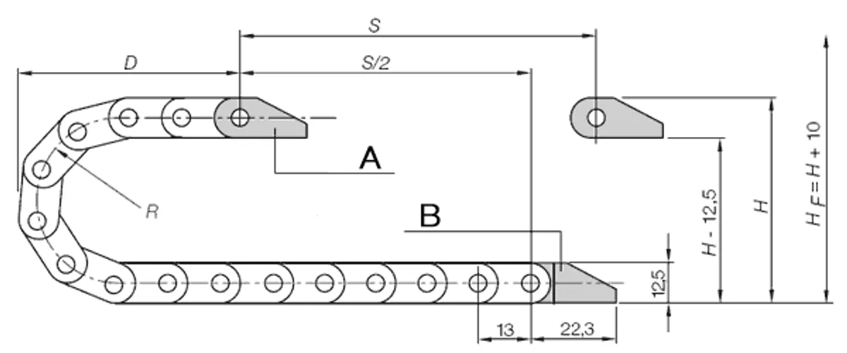 Drawing Installation dimensions