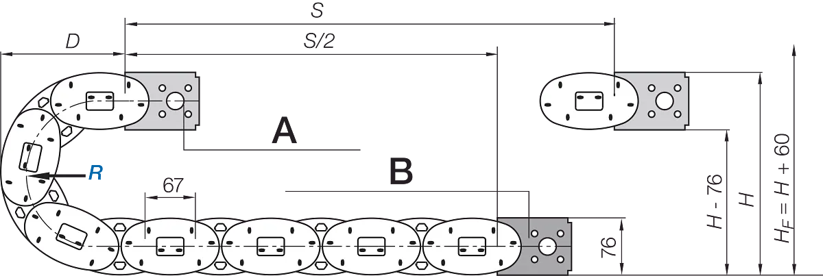 Drawing Installation dimensions