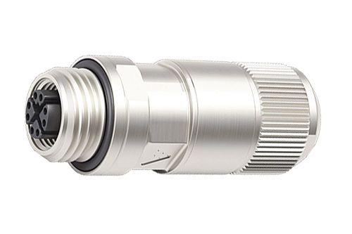 binder-m12-x-female-cable-connector-5-5-to-9-0-mm-shieldable-cutting-clamp