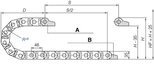 Drawing Installation dimensions