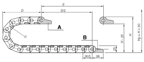 Drawing Installation dimensions