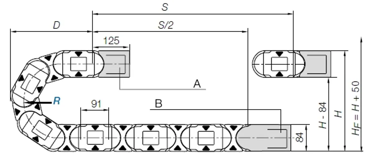 Drawing Installation dimensions