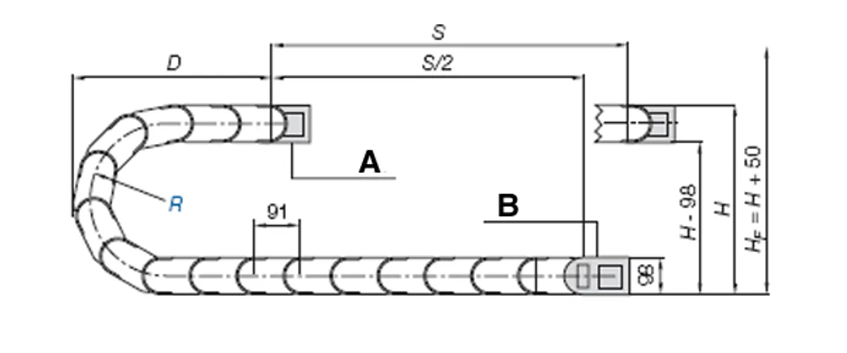 Drawing Installation dimensions
