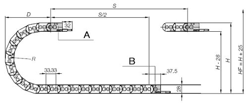 Drawing Installation dimensions