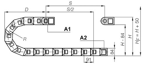 Drawing Installation dimensions