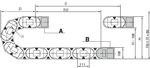 Drawing Installation dimensions