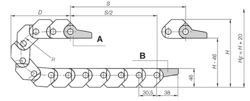 Drawing Installation dimensions