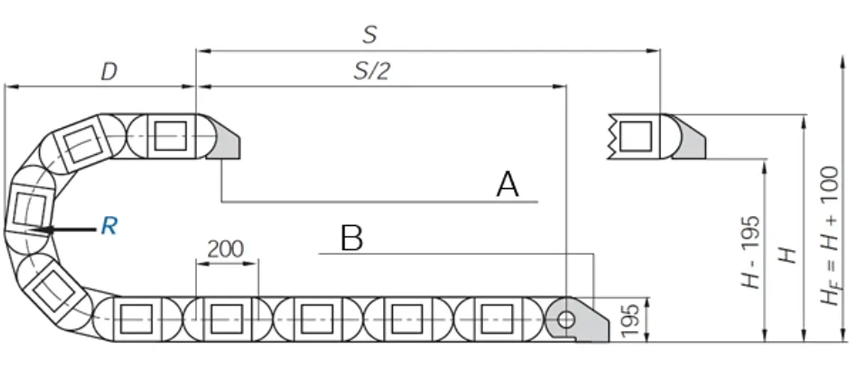 Drawing Installation dimensions