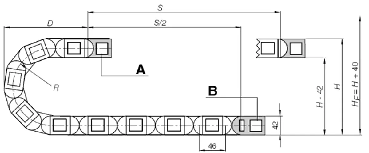Drawing Installation dimensions