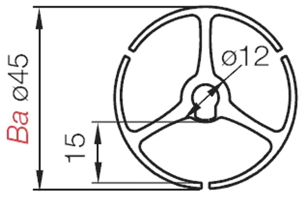 Drawing Installation dimensions