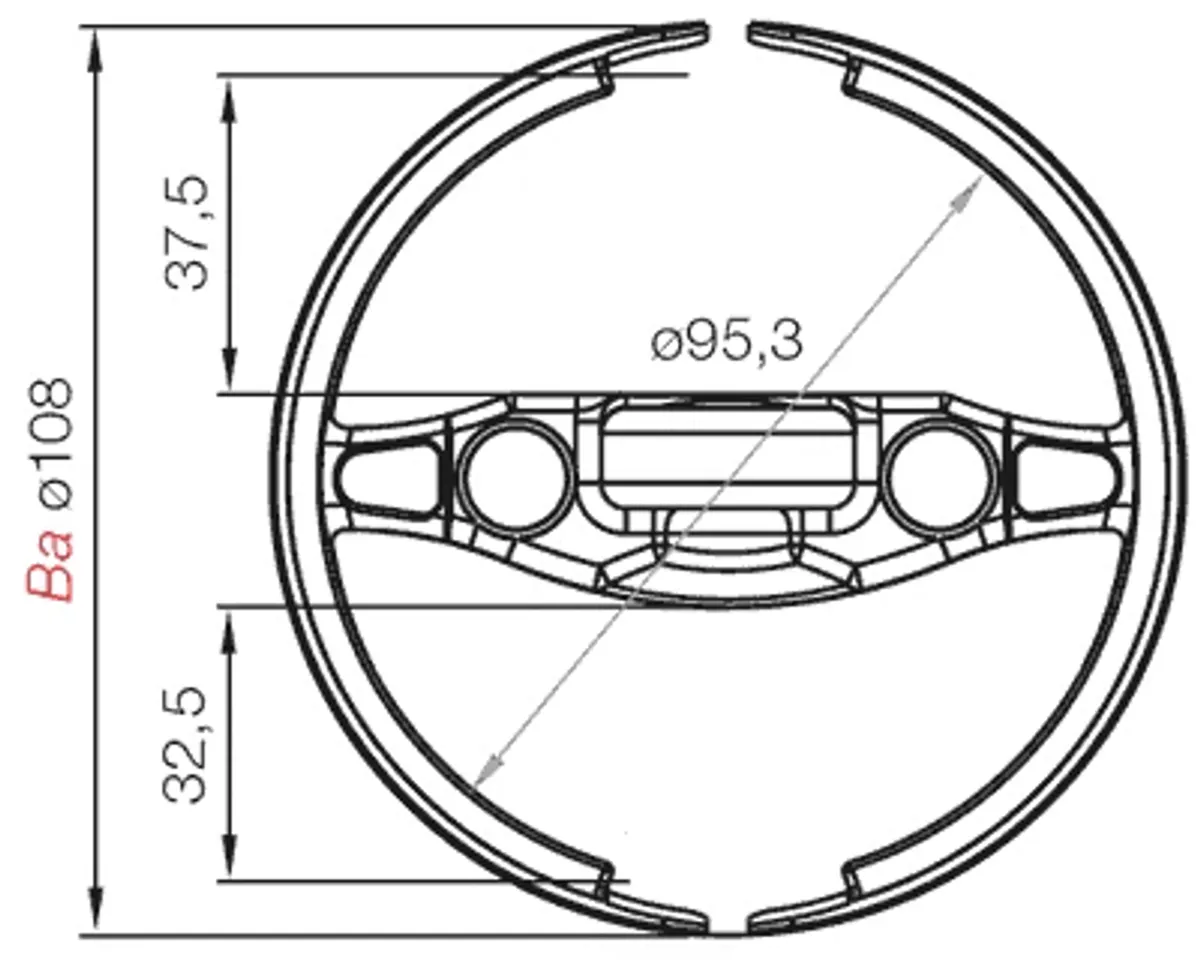 Drawing Installation dimensions