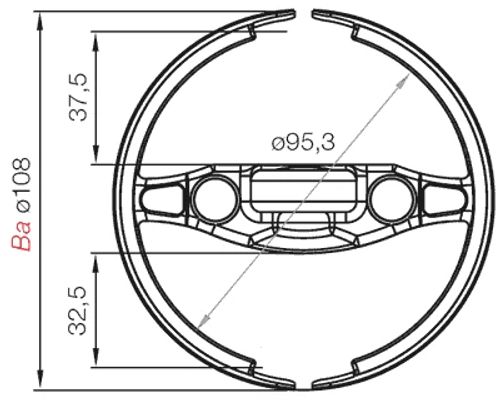 Drawing Installation dimensions
