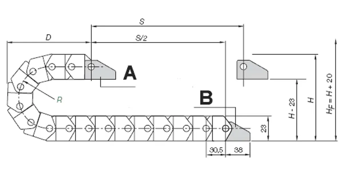 Drawing Installation dimensions