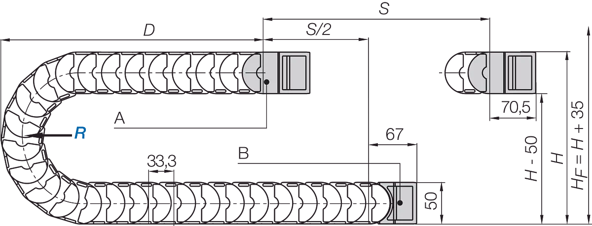 Drawing Installation dimensions