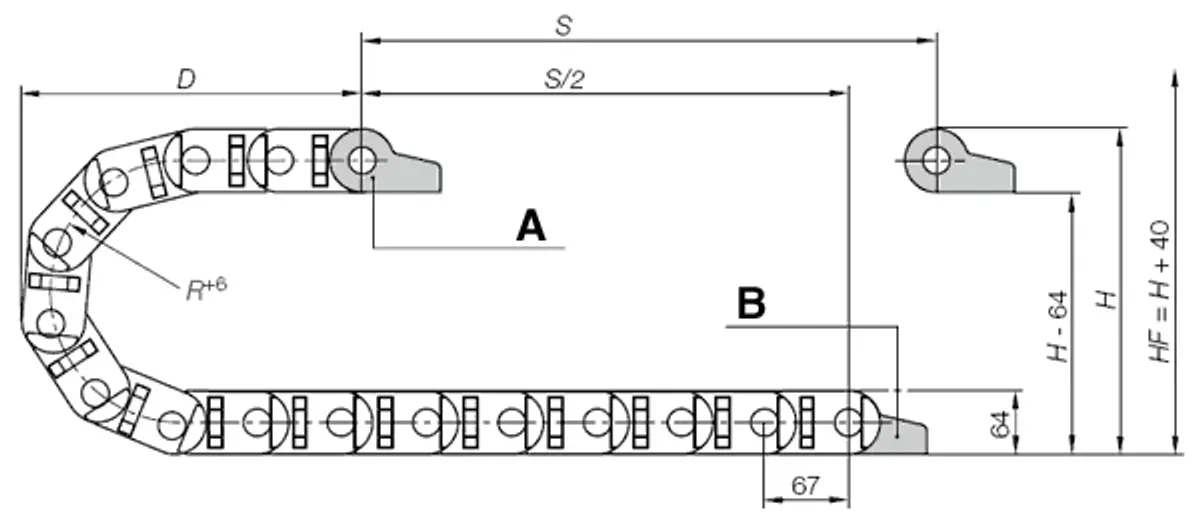Drawing Installation dimensions