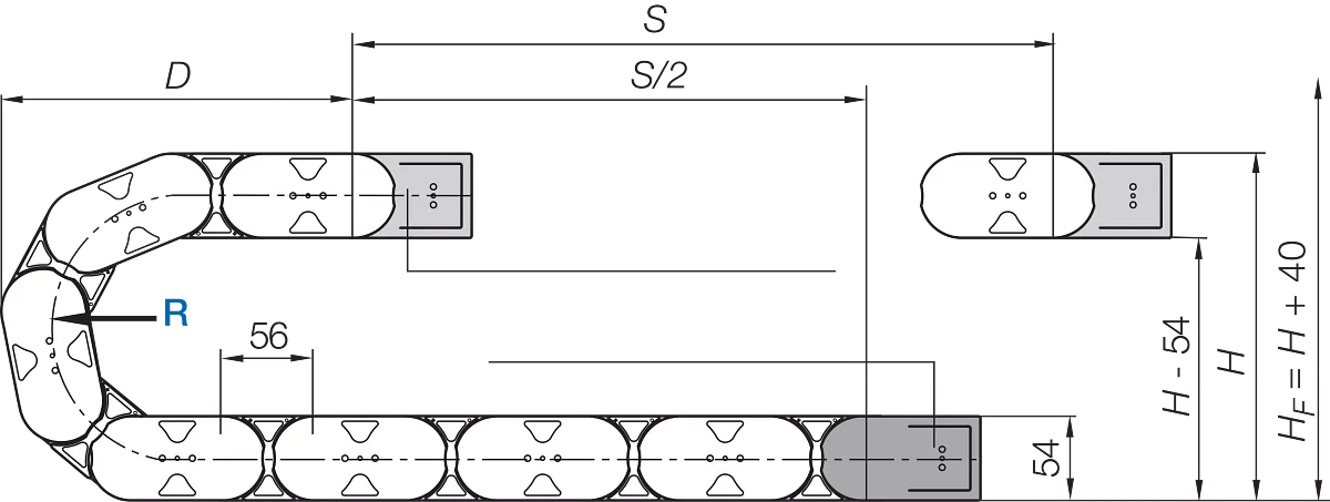 Drawing Installation dimensions