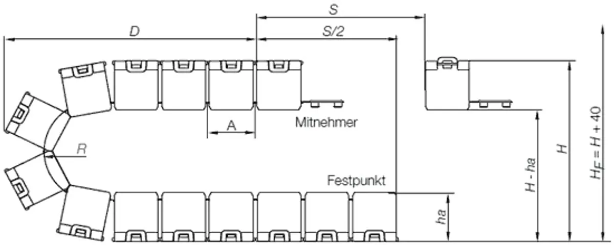 Drawing Installation dimensions