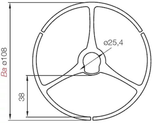 Drawing Installation dimensions