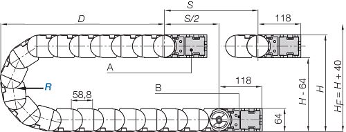 Drawing Installation dimensions