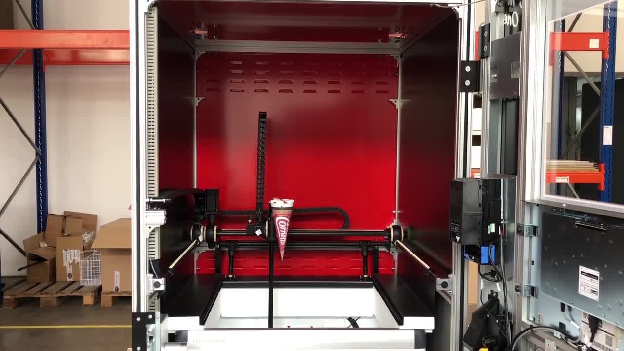 video ice cream vending machine