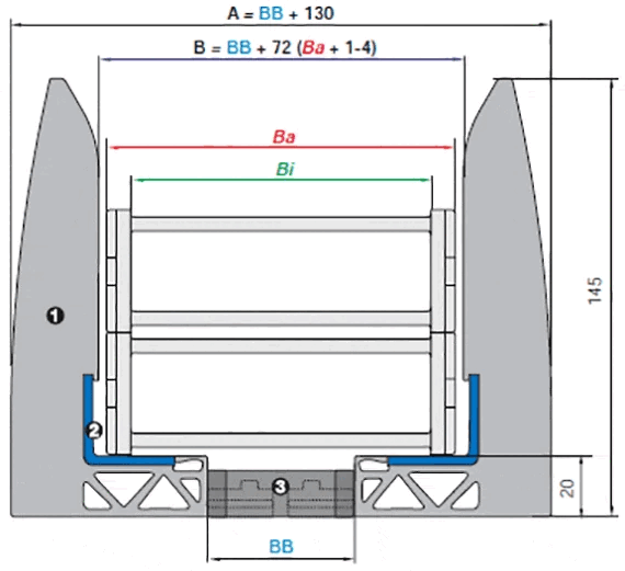 guide-trough