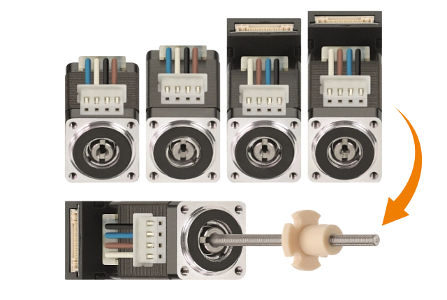 stepper motor nema 8 collage