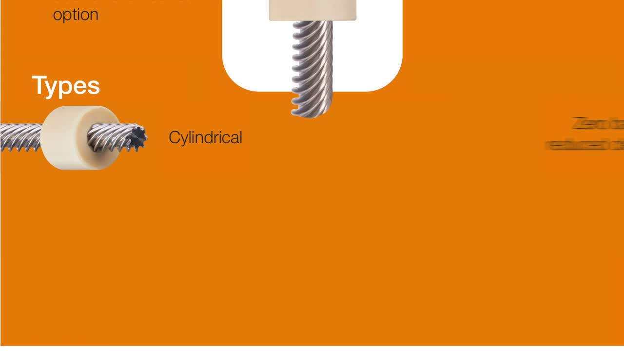 Modular lead screw systems, customized based on specific user requirements.