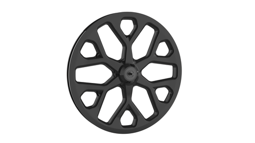bicycle wheel igus bike rotomolding